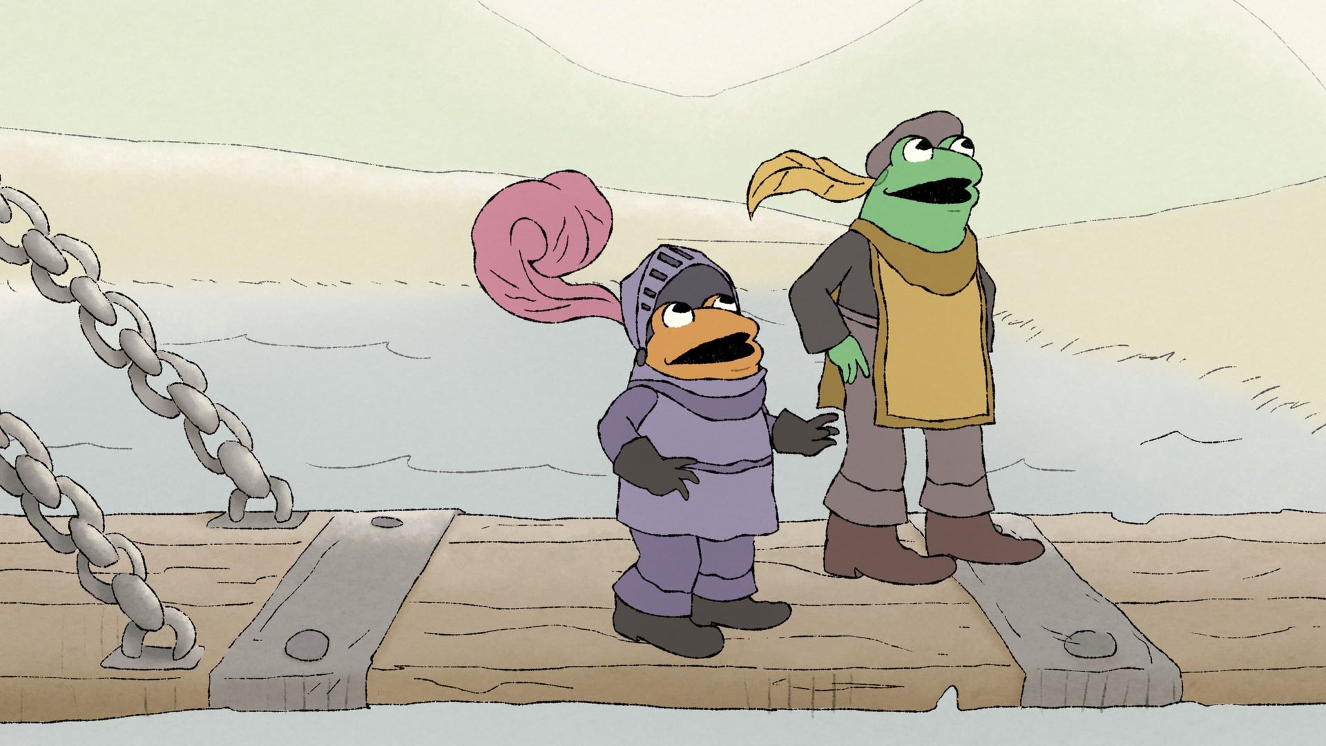Frog and Toad background