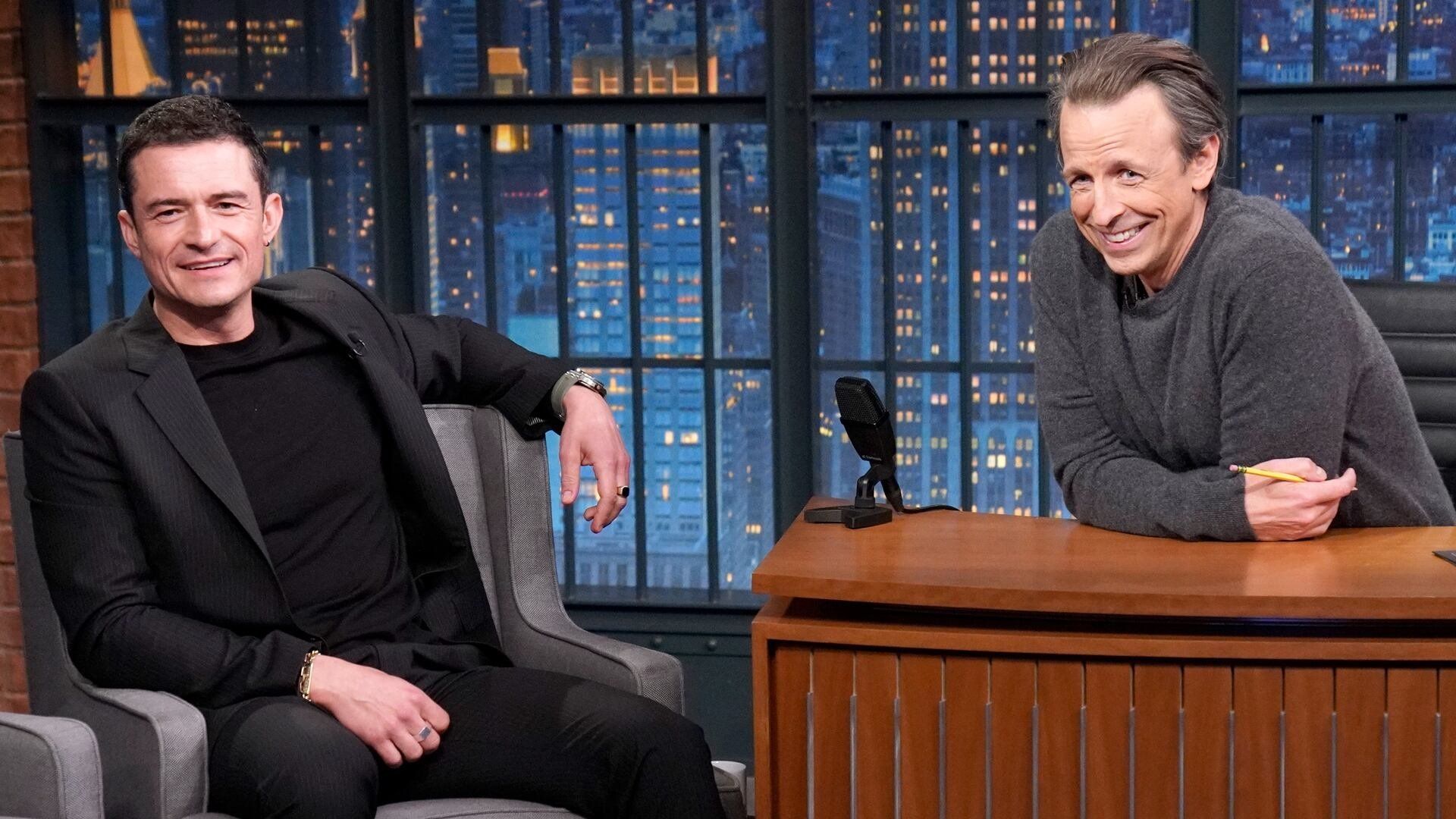 Late Night with Seth Meyers background