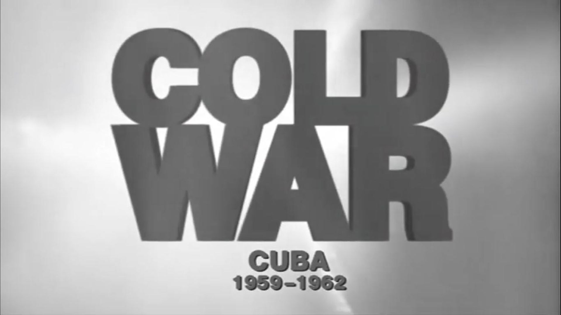 Cold War background