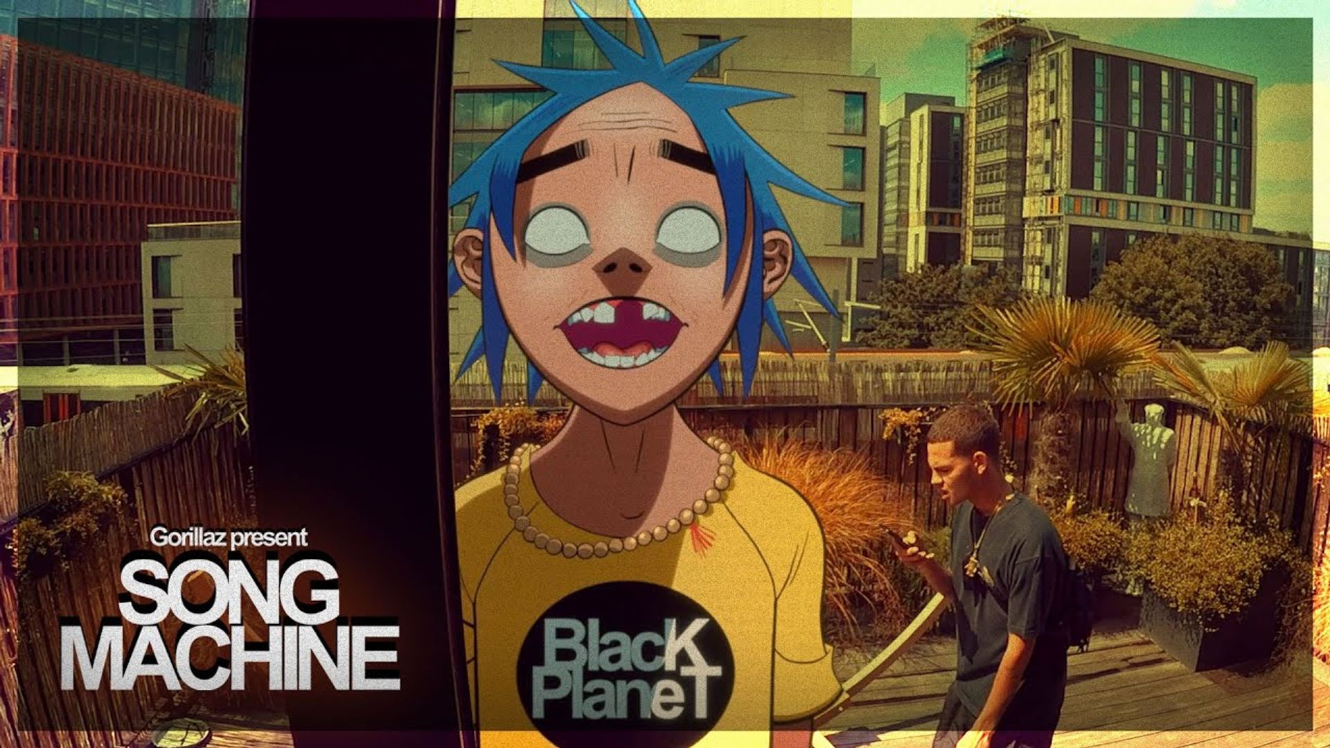 Gorillaz present Song Machine background