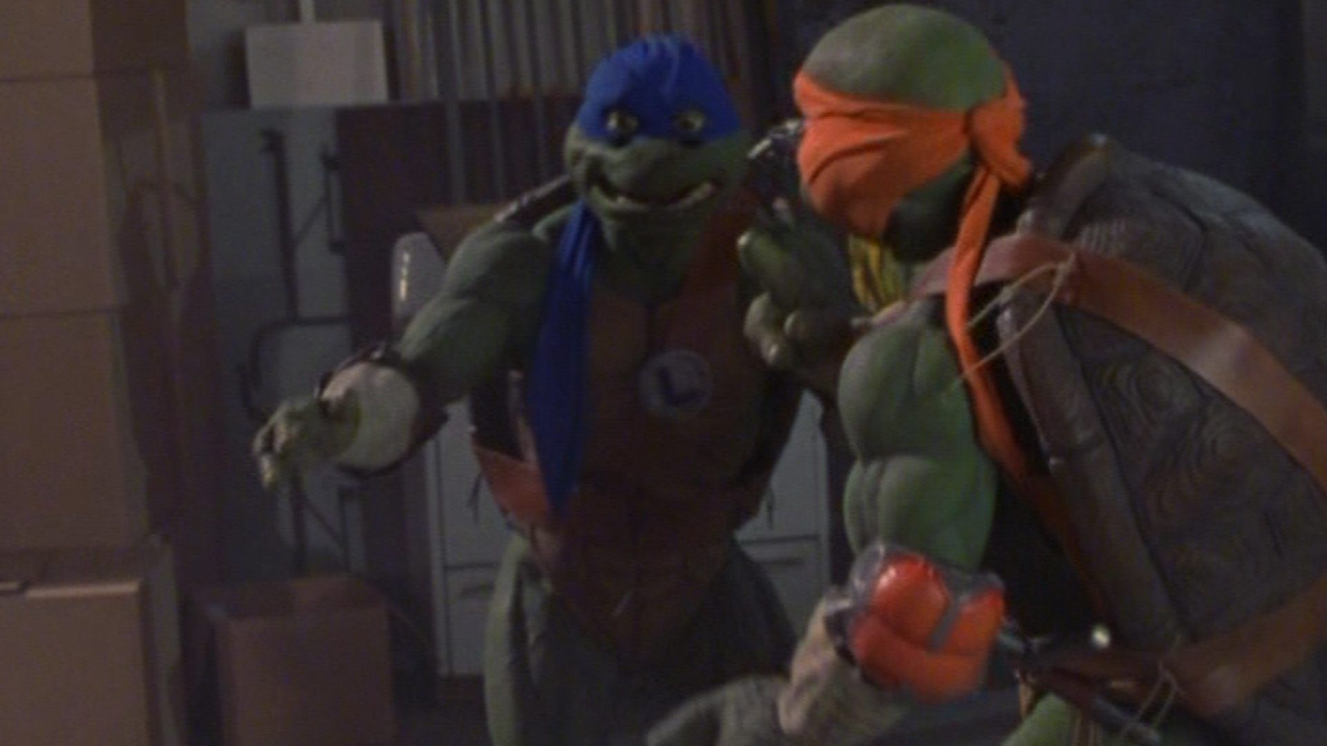 Ninja Turtles: The Next Mutation background