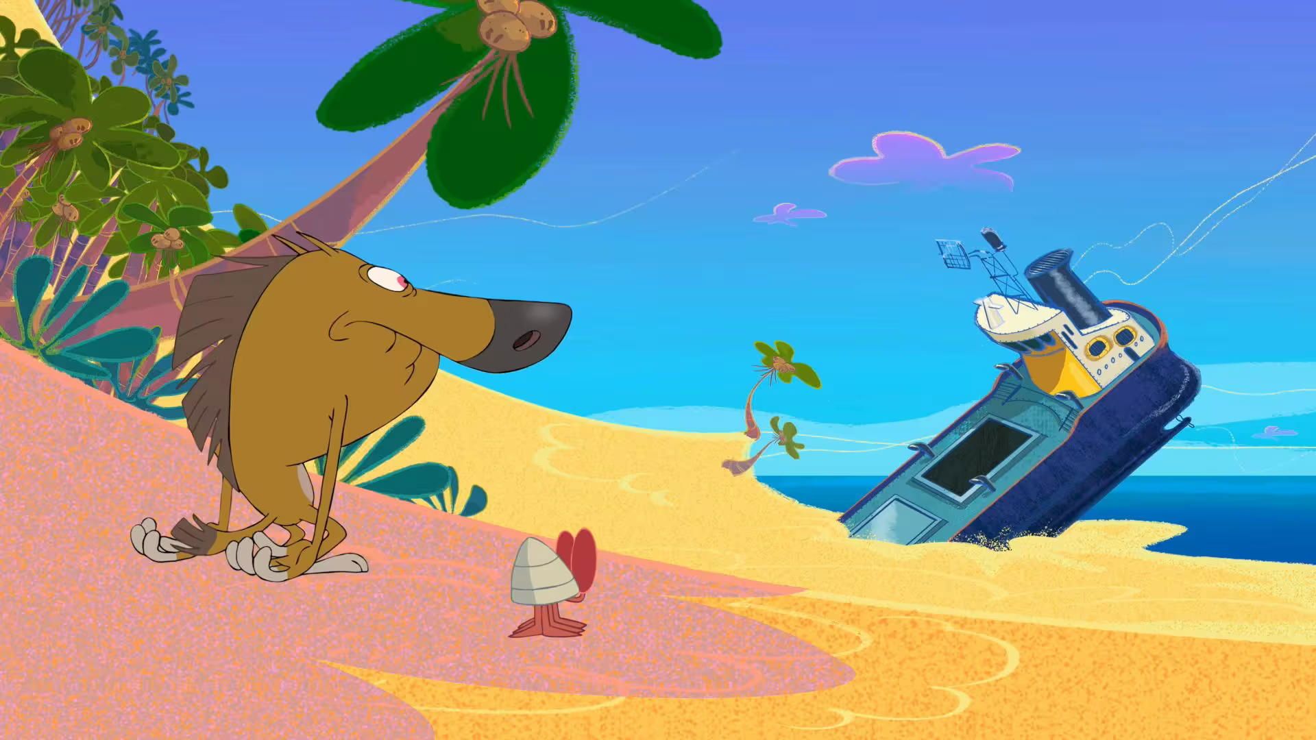 Zig & Sharko background