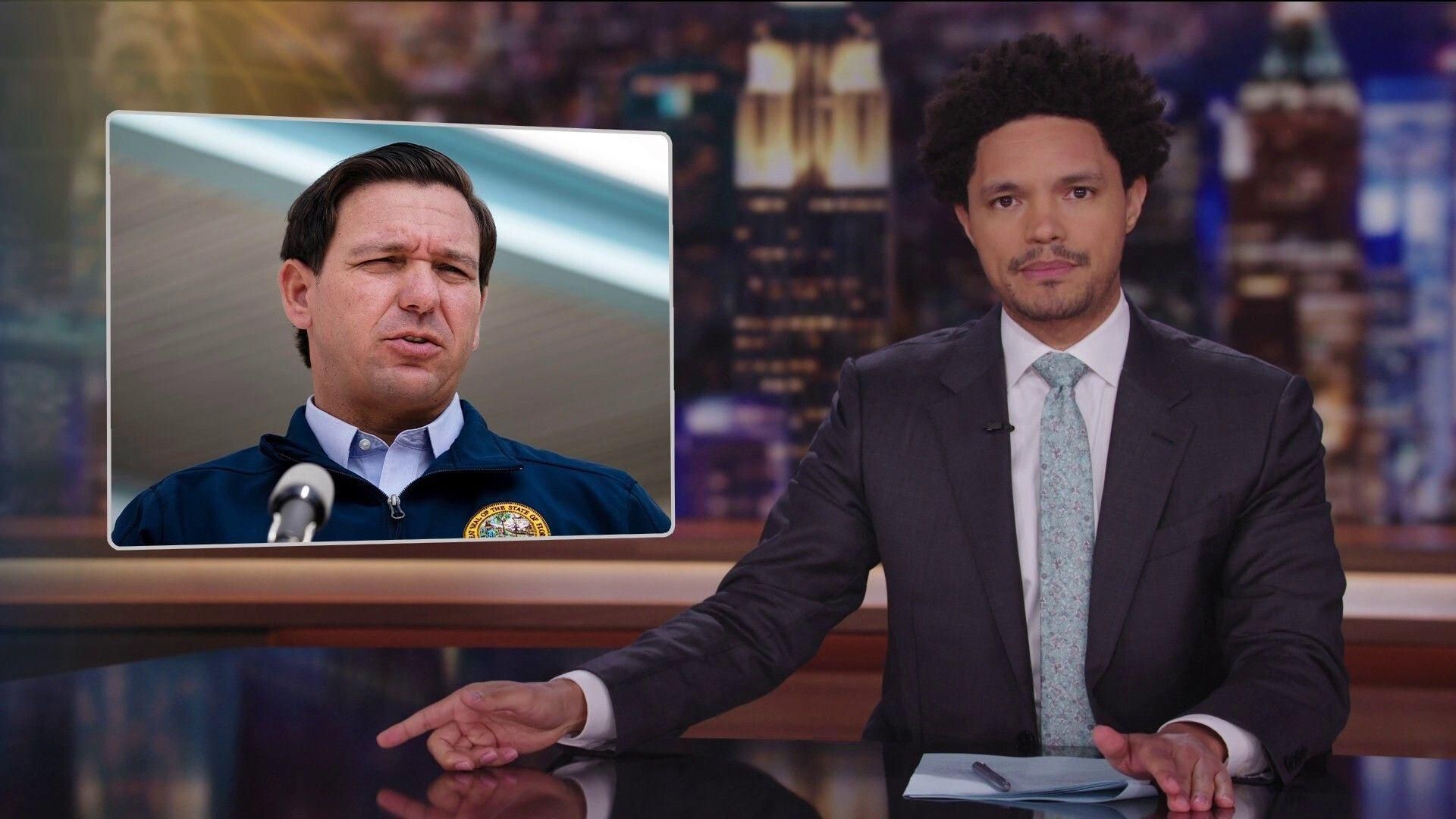 The Daily Show background