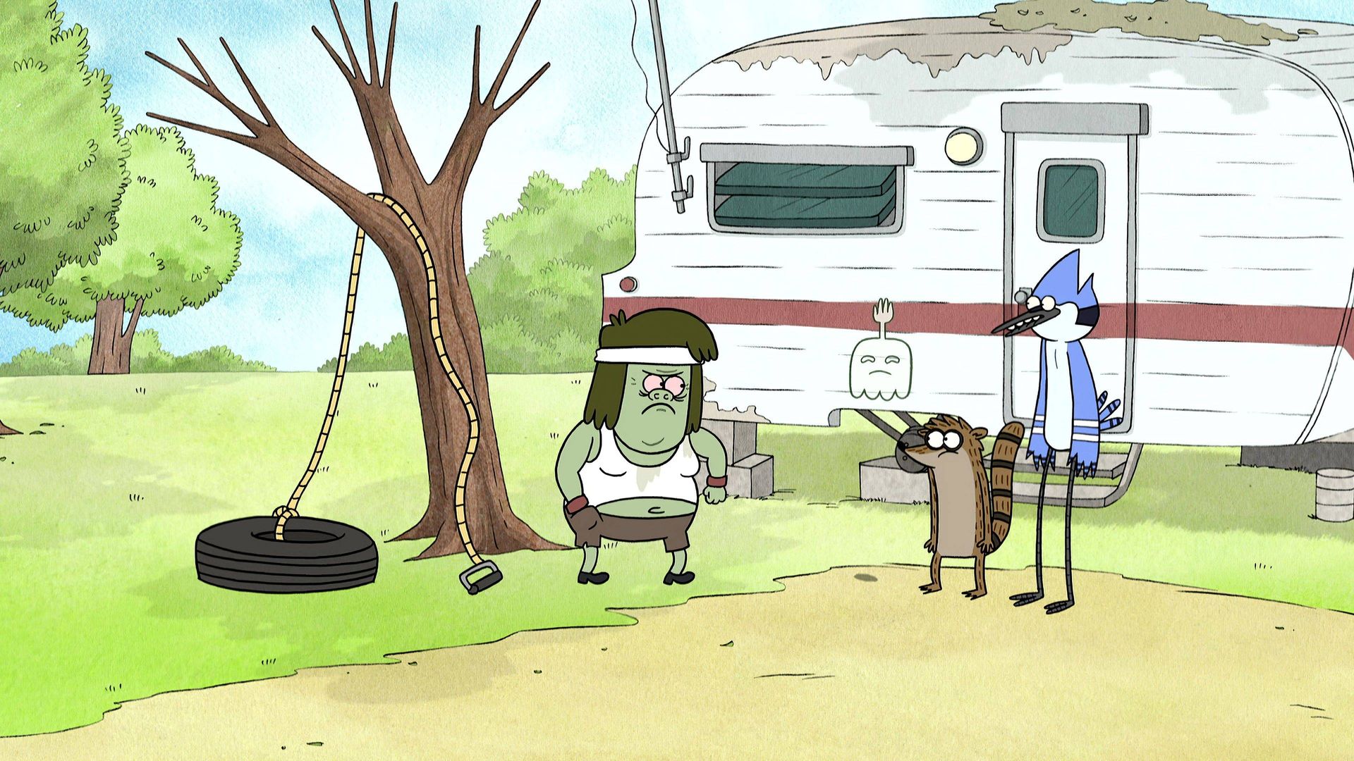Regular Show background
