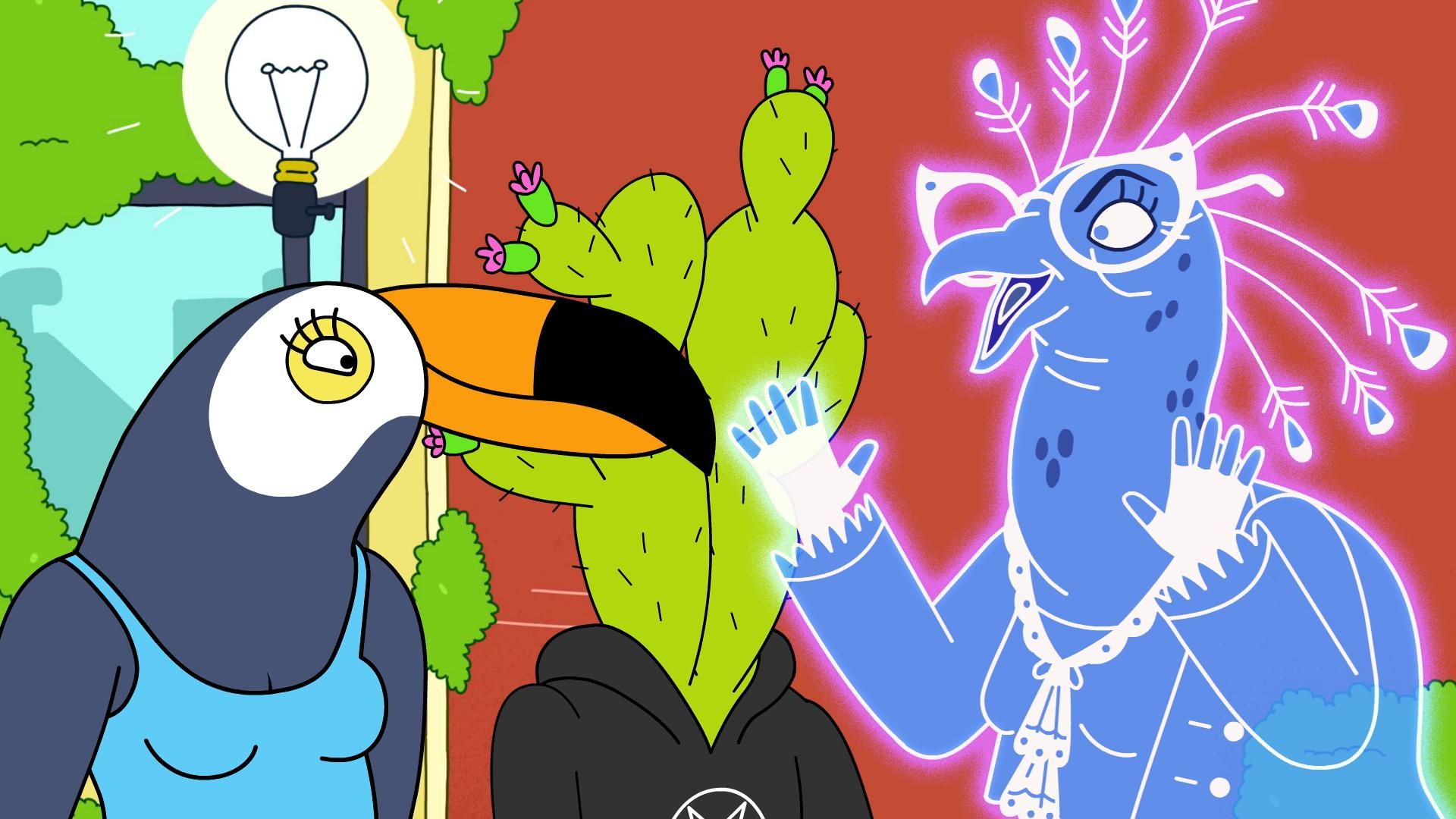 Tuca & Bertie background
