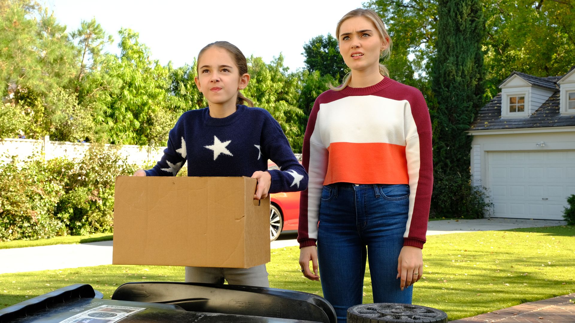American Housewife background