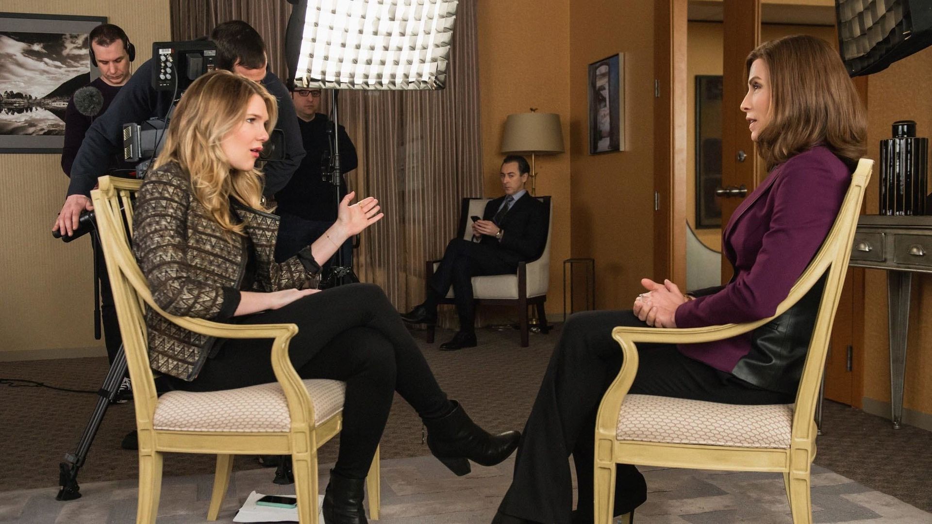 The Good Wife background