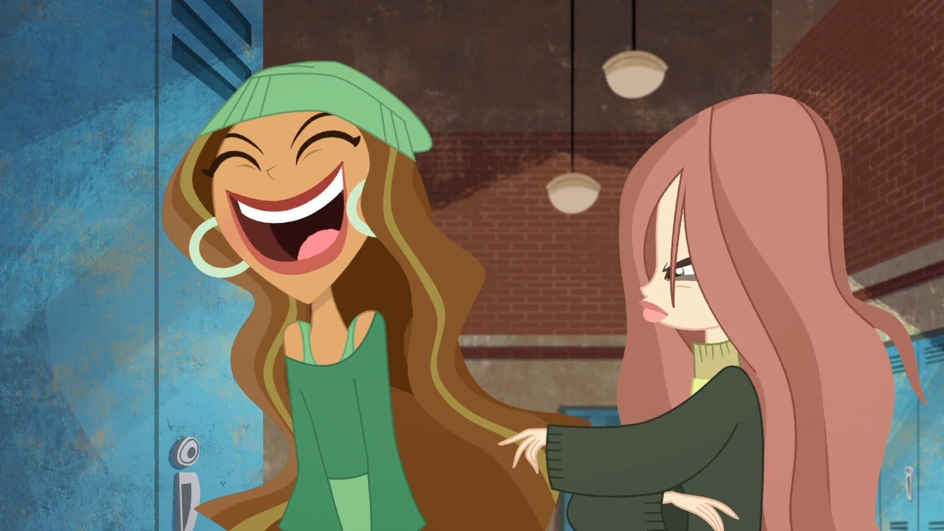 DC Super Hero Girls background