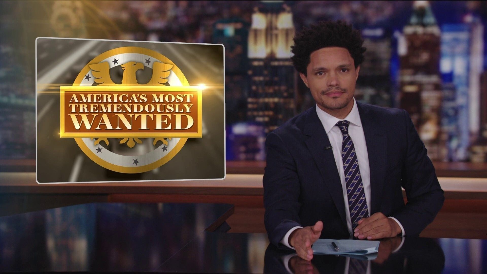 The Daily Show background