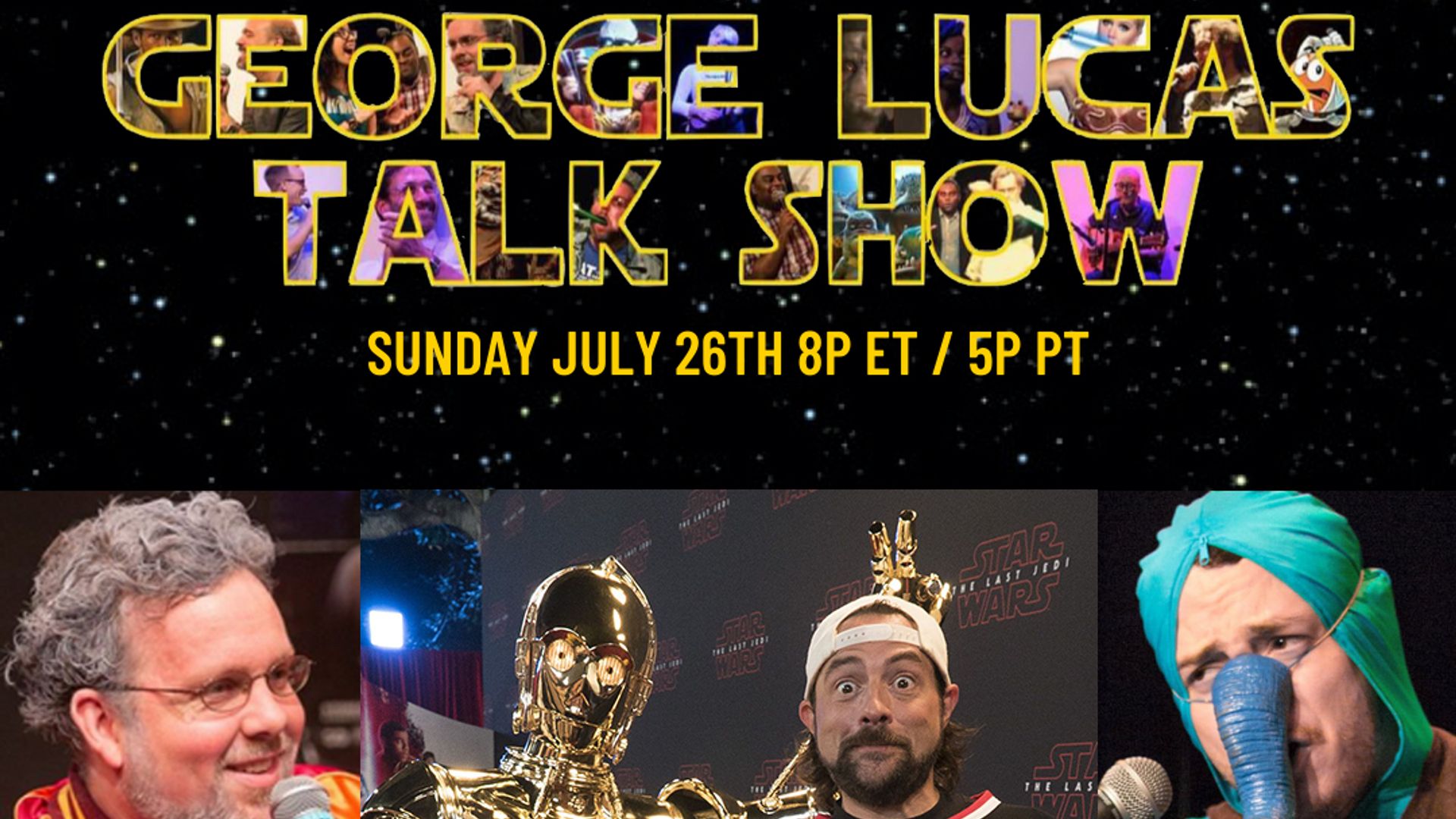 The George Lucas Talk Show background