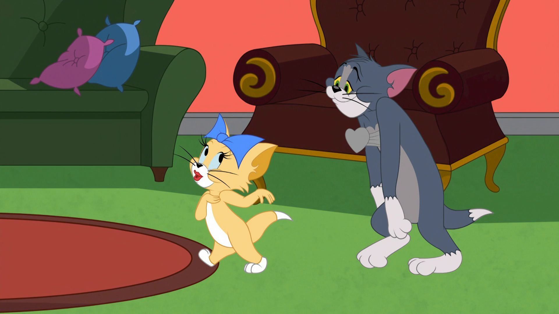 The Tom and Jerry Show background