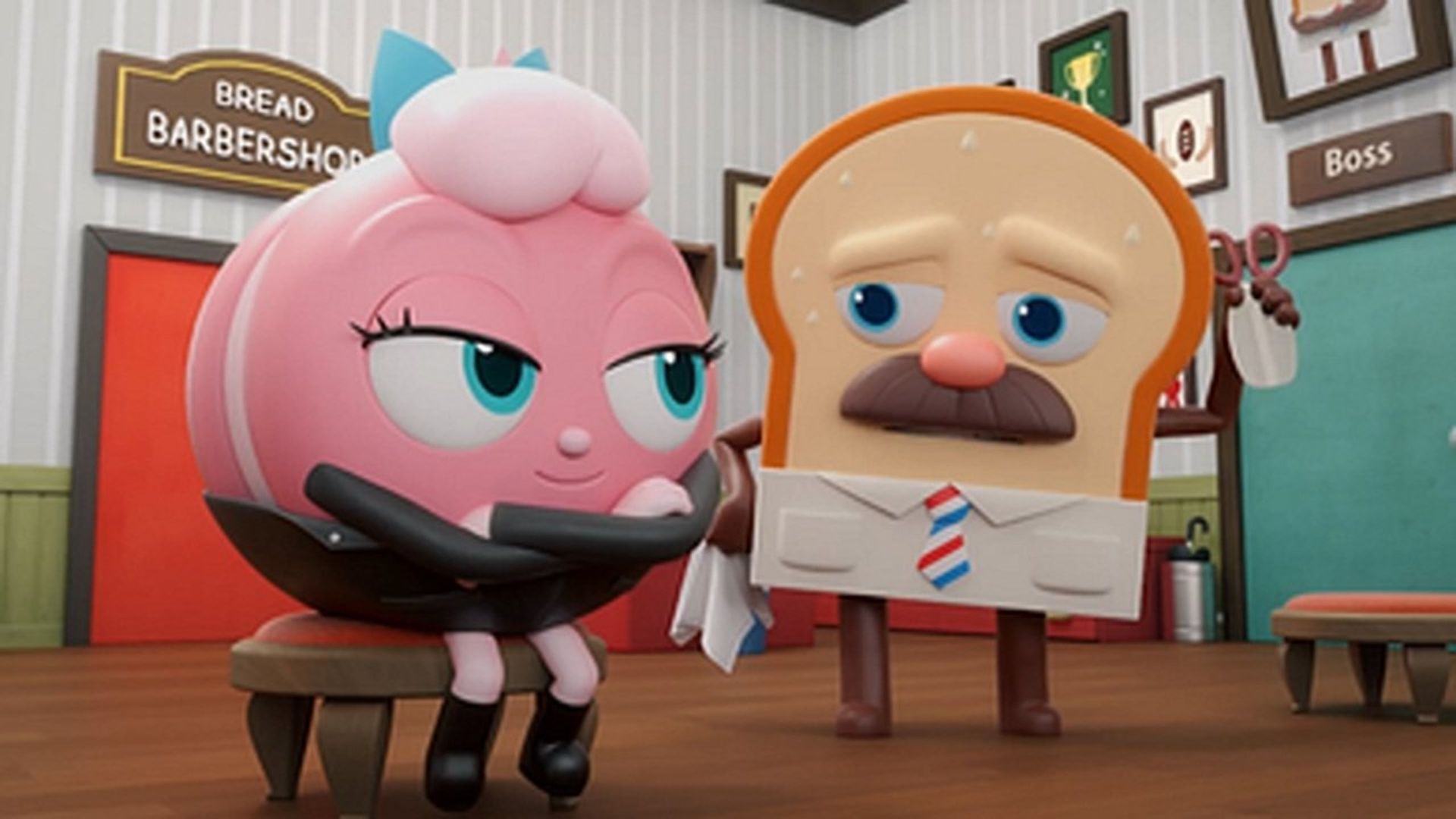Bread Barbershop background
