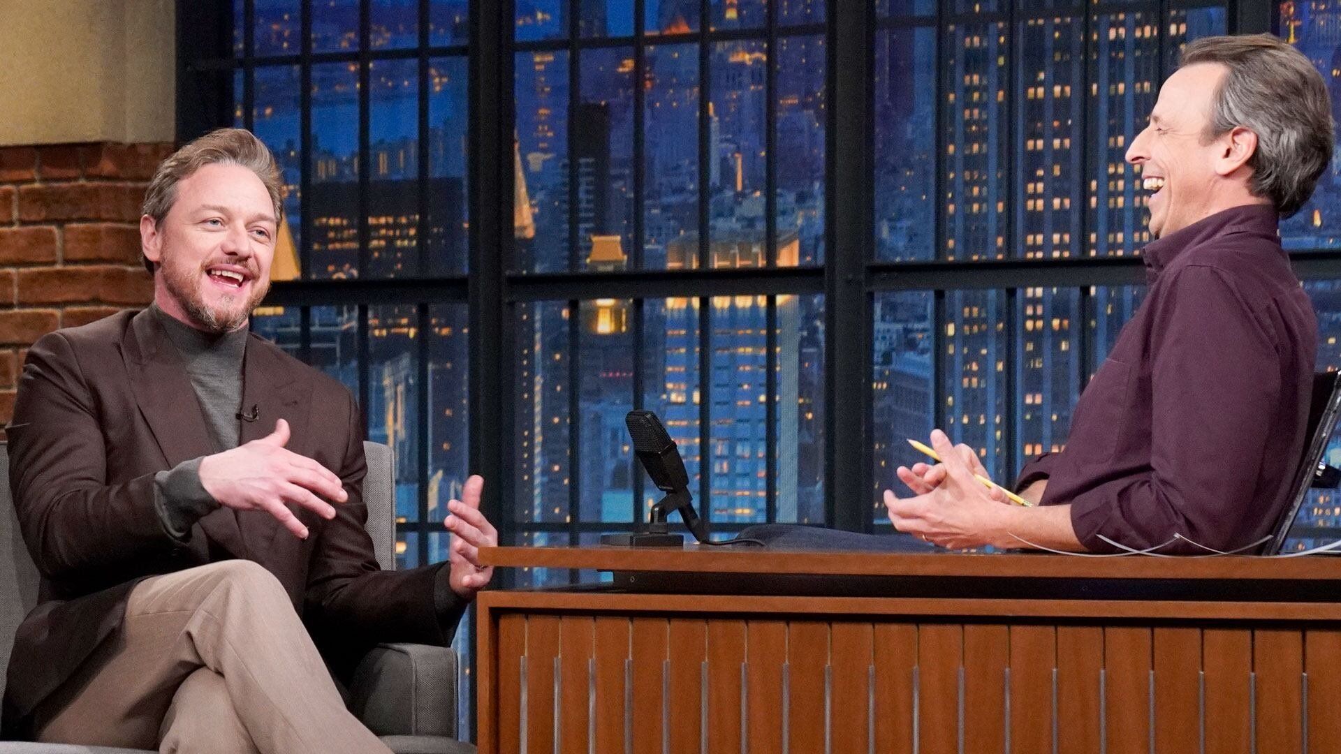 Late Night with Seth Meyers background