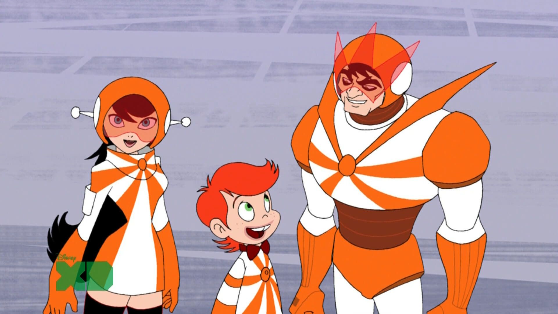 Super Robot Monkey Team Hyperforce Go! background