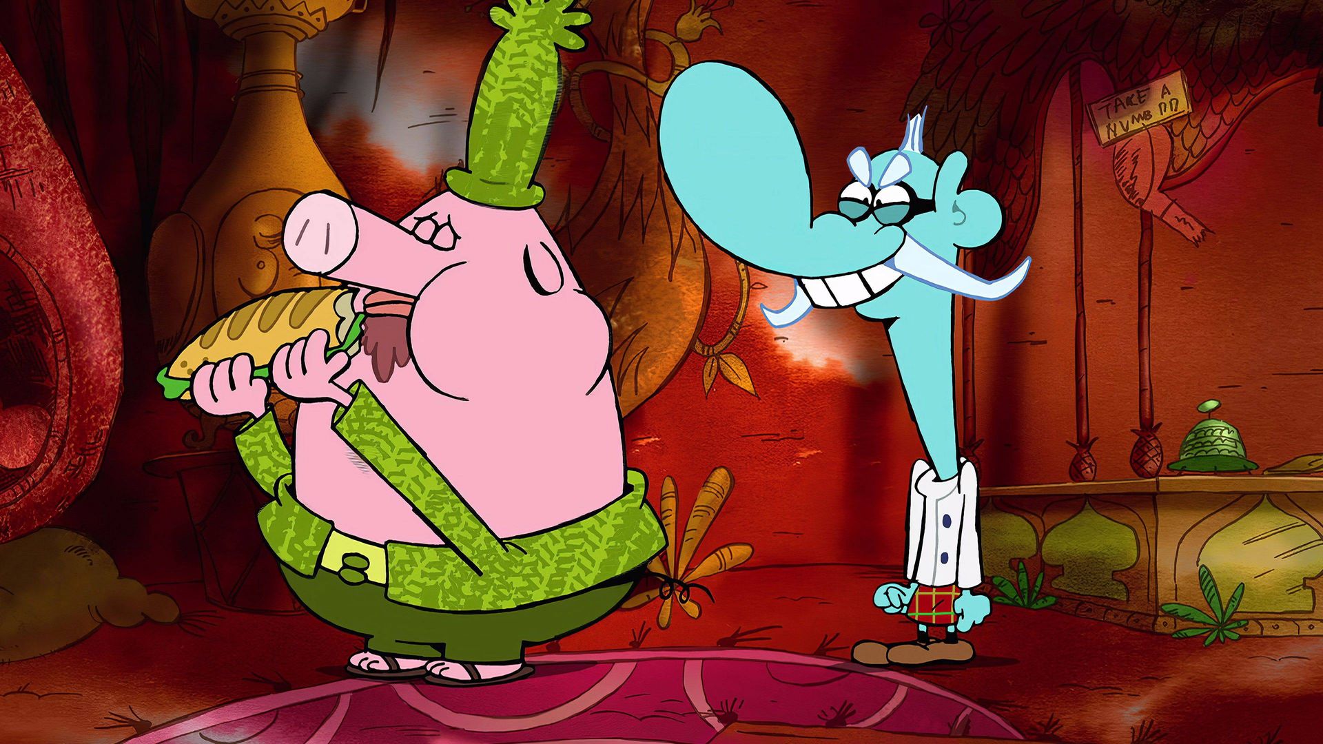 Chowder background