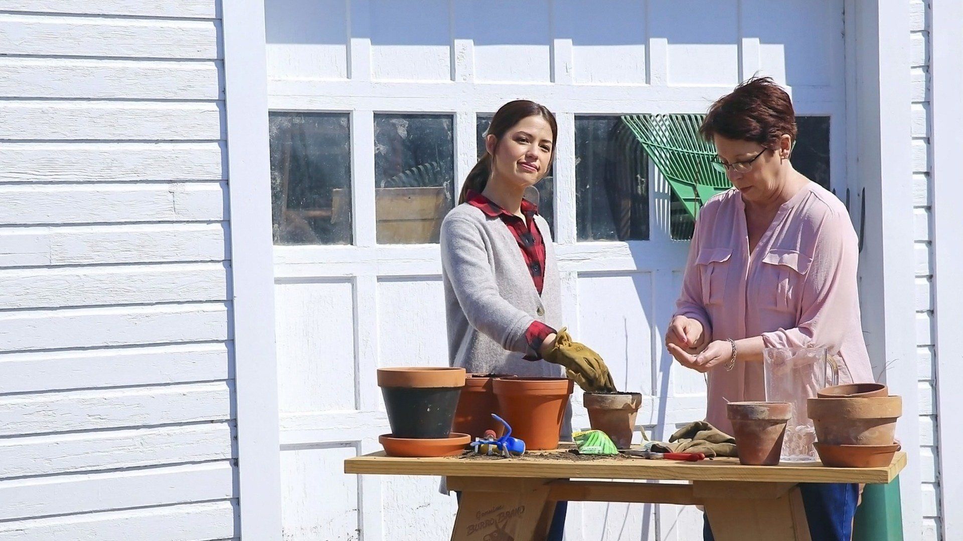 Girl Meets Farm background
