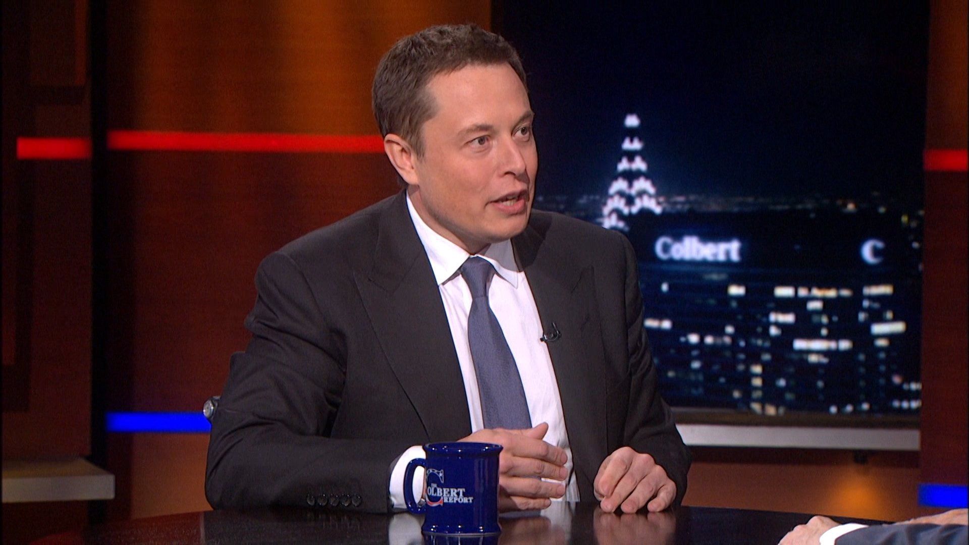 The Colbert Report background
