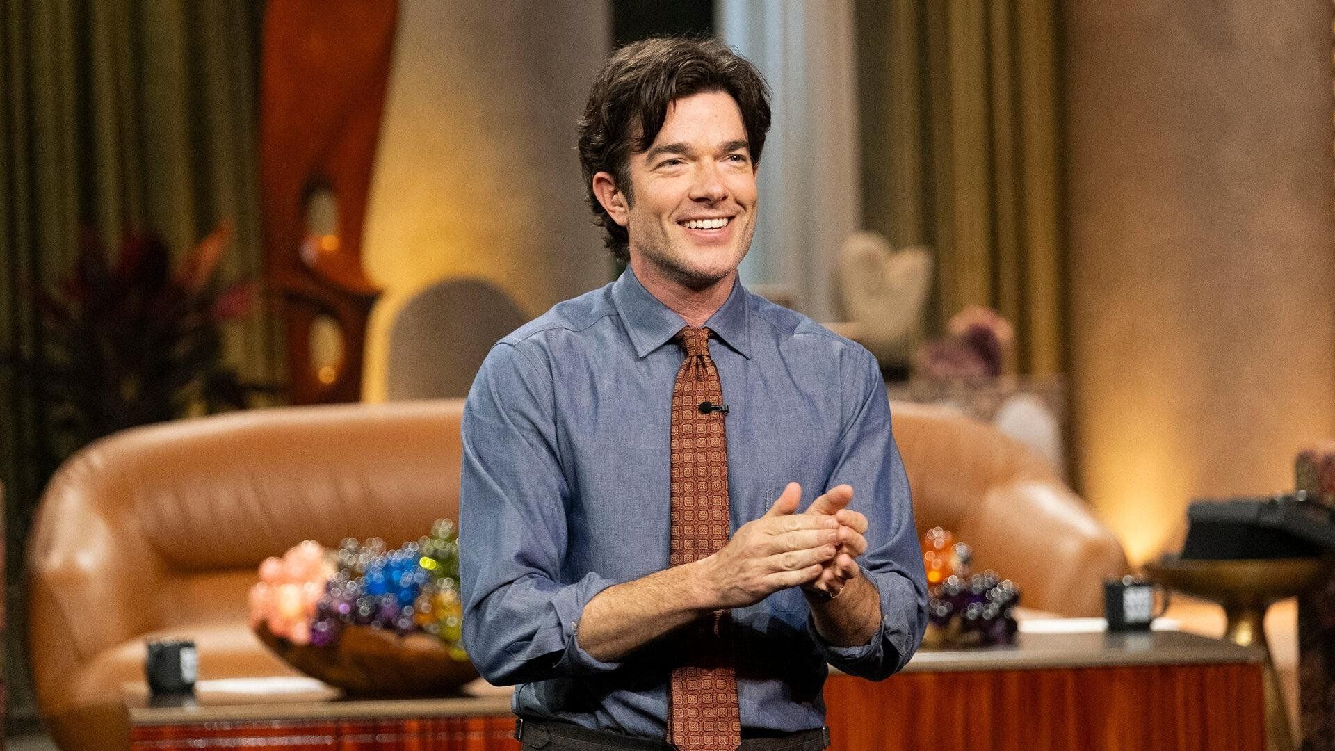 Everybody's Live with John Mulaney background