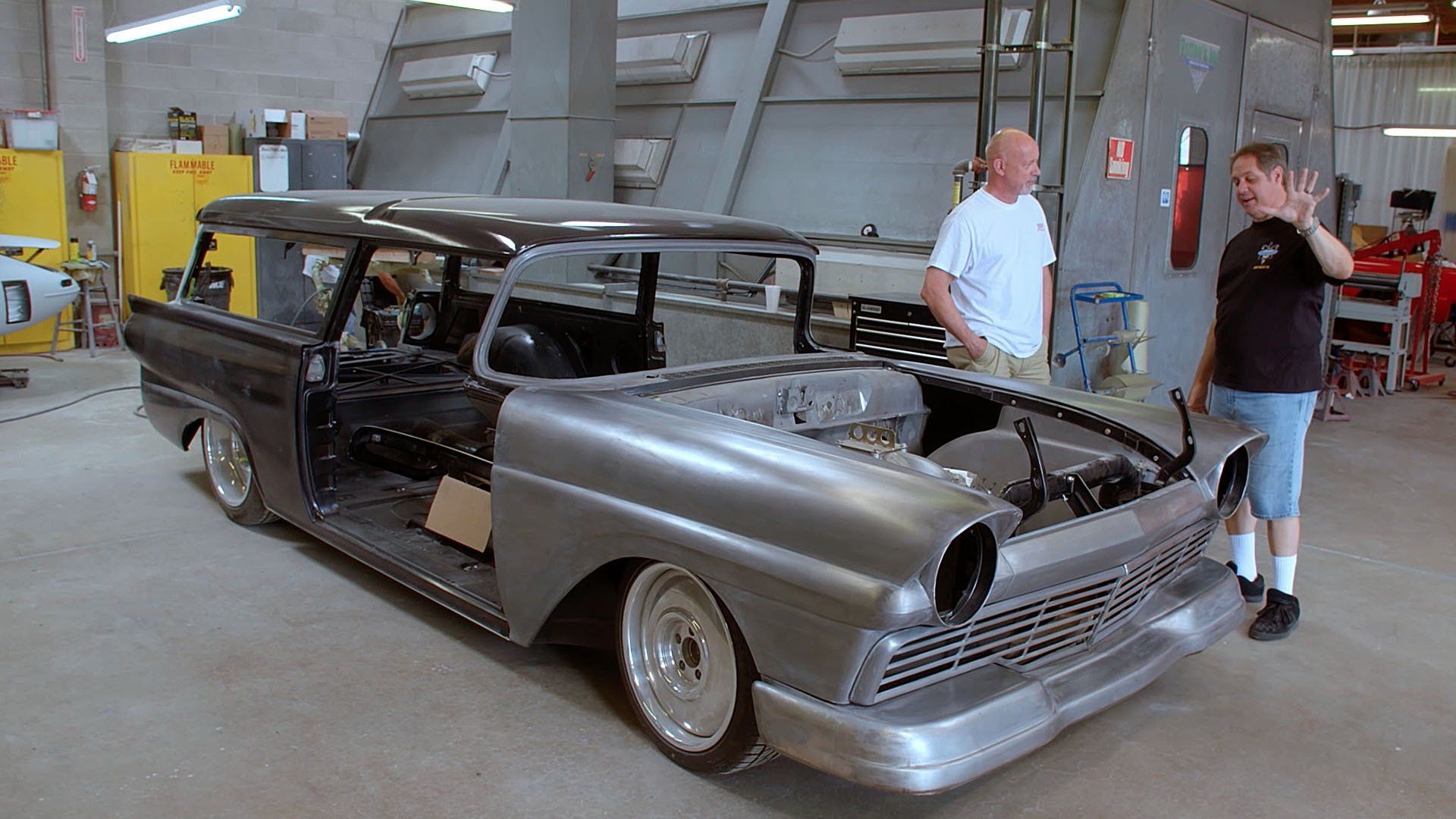 Hand Built Hot Rods background