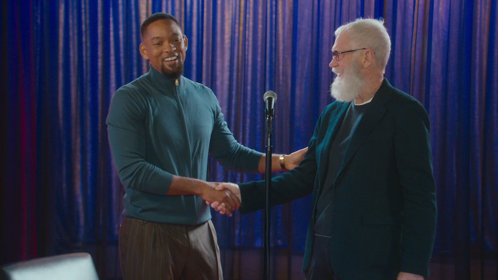 My Next Guest Needs No Introduction with David Letterman background