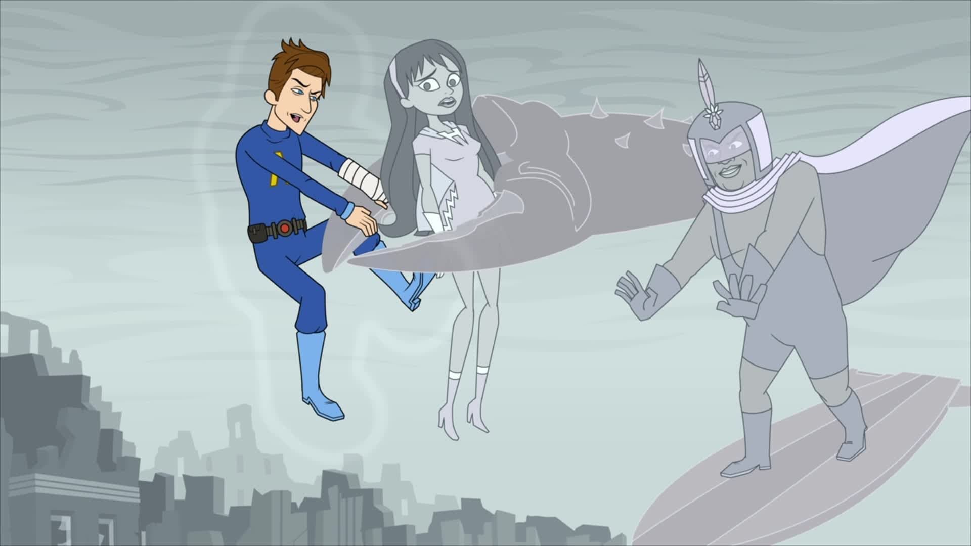 The Awesomes background