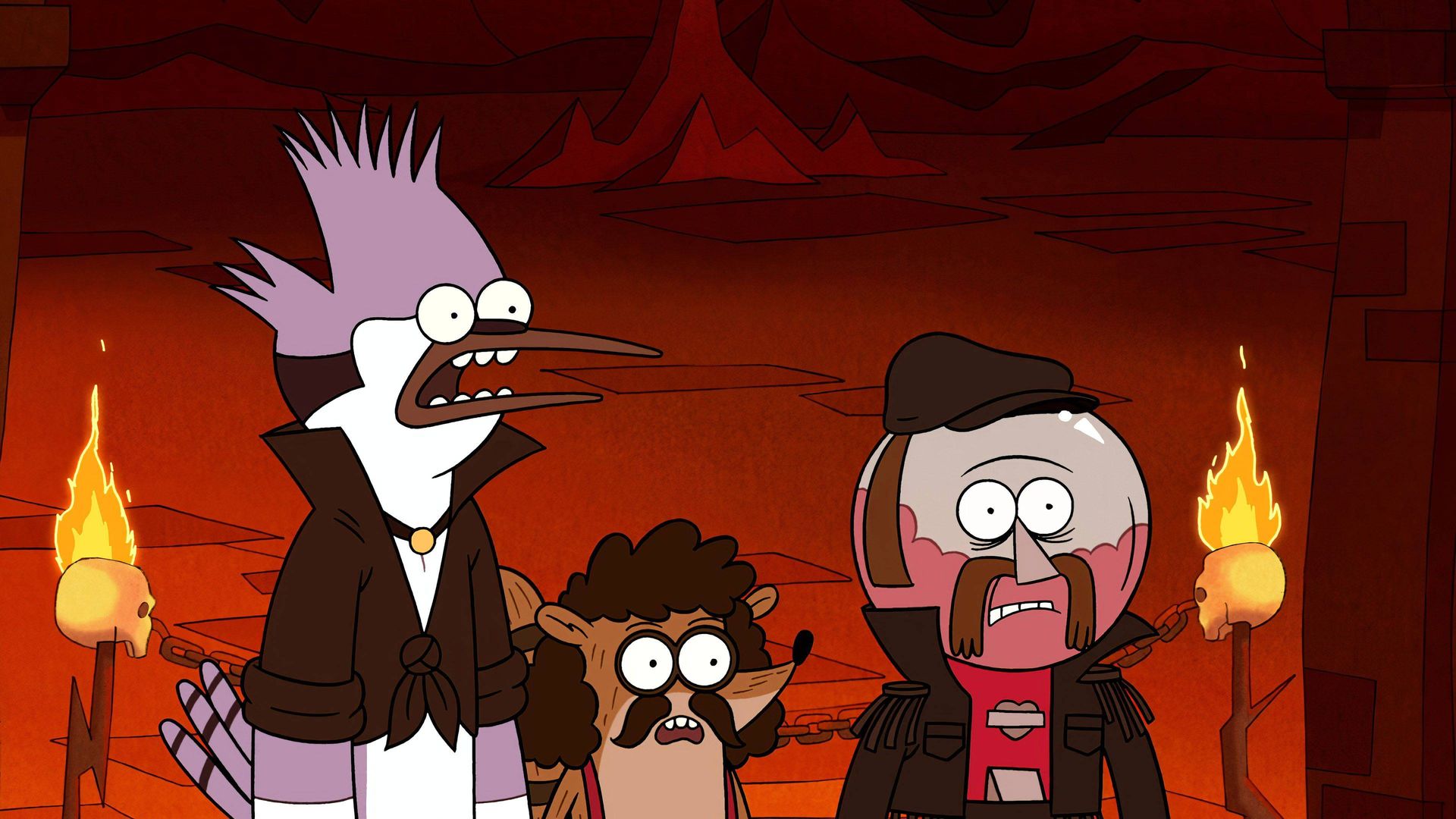 Regular Show background