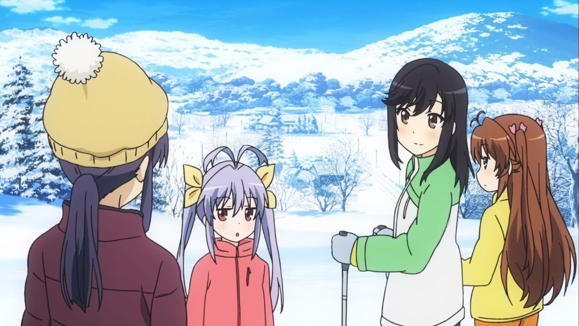 Non Non Biyori background