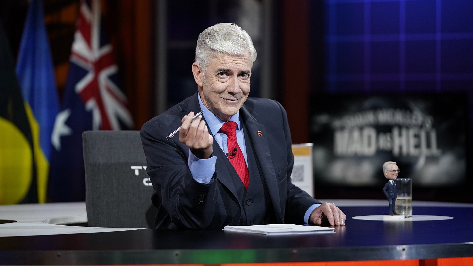 Shaun Micallef's Mad as Hell background