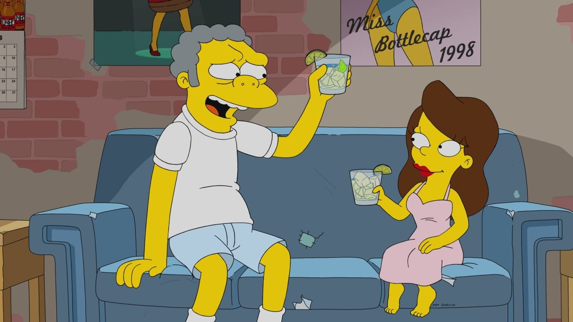The Simpsons background