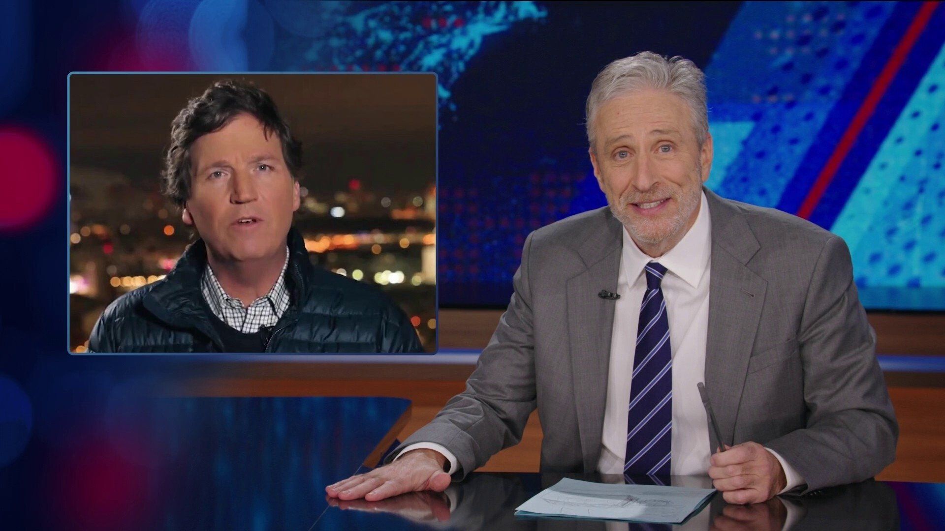 The Daily Show background