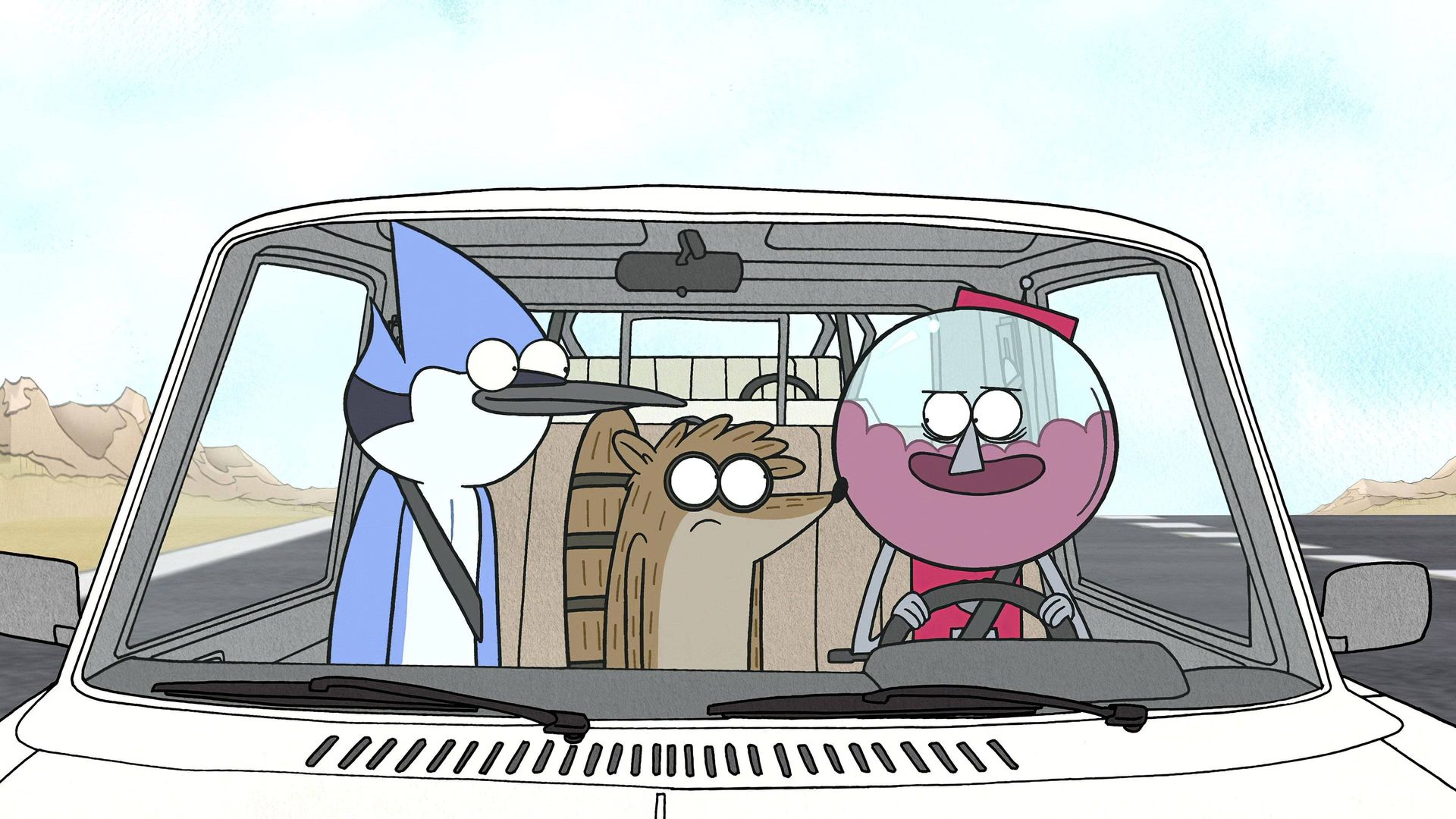 Regular Show background