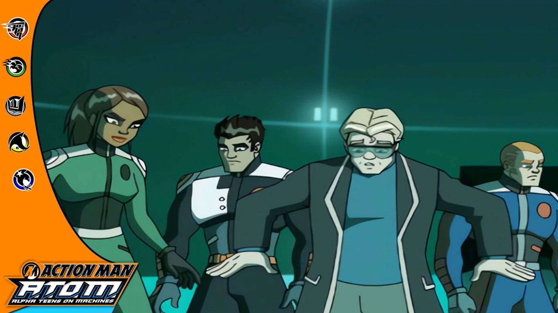 A.T.O.M.: Alpha Teens on Machines background