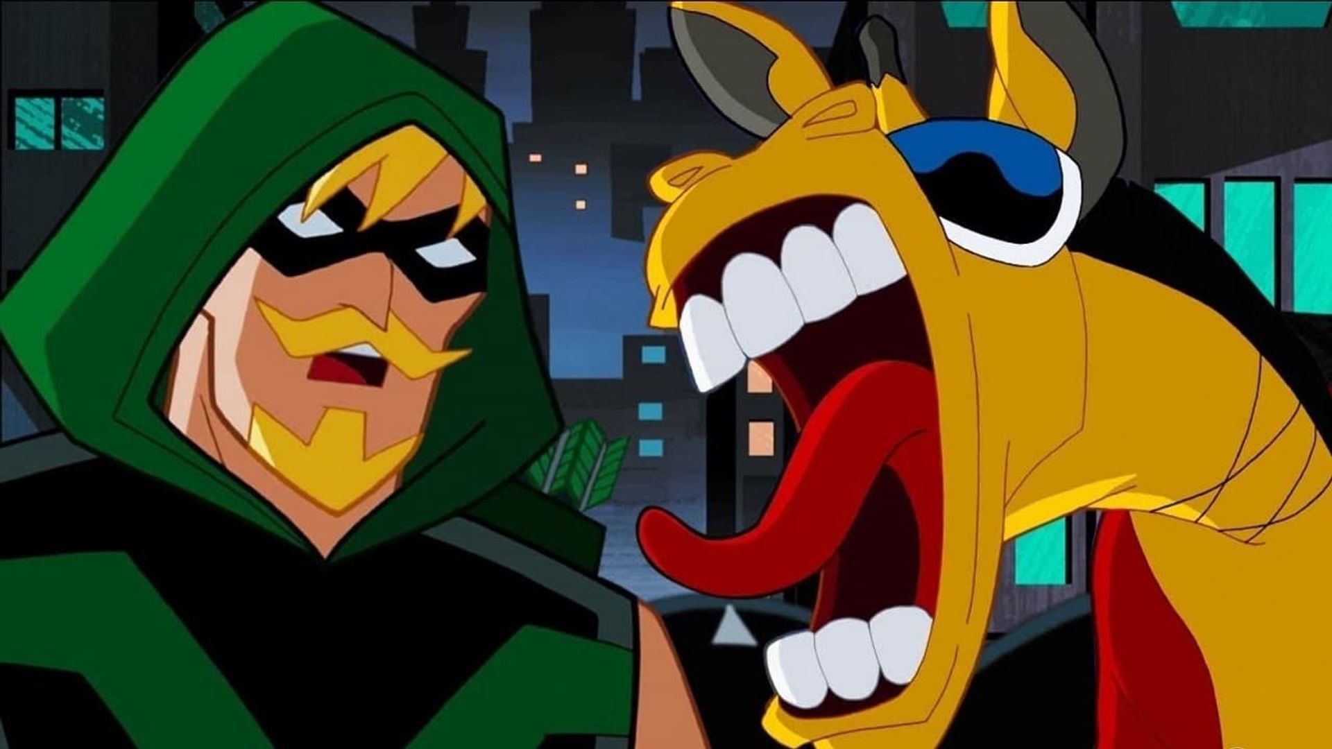 Justice League Action Shorts background