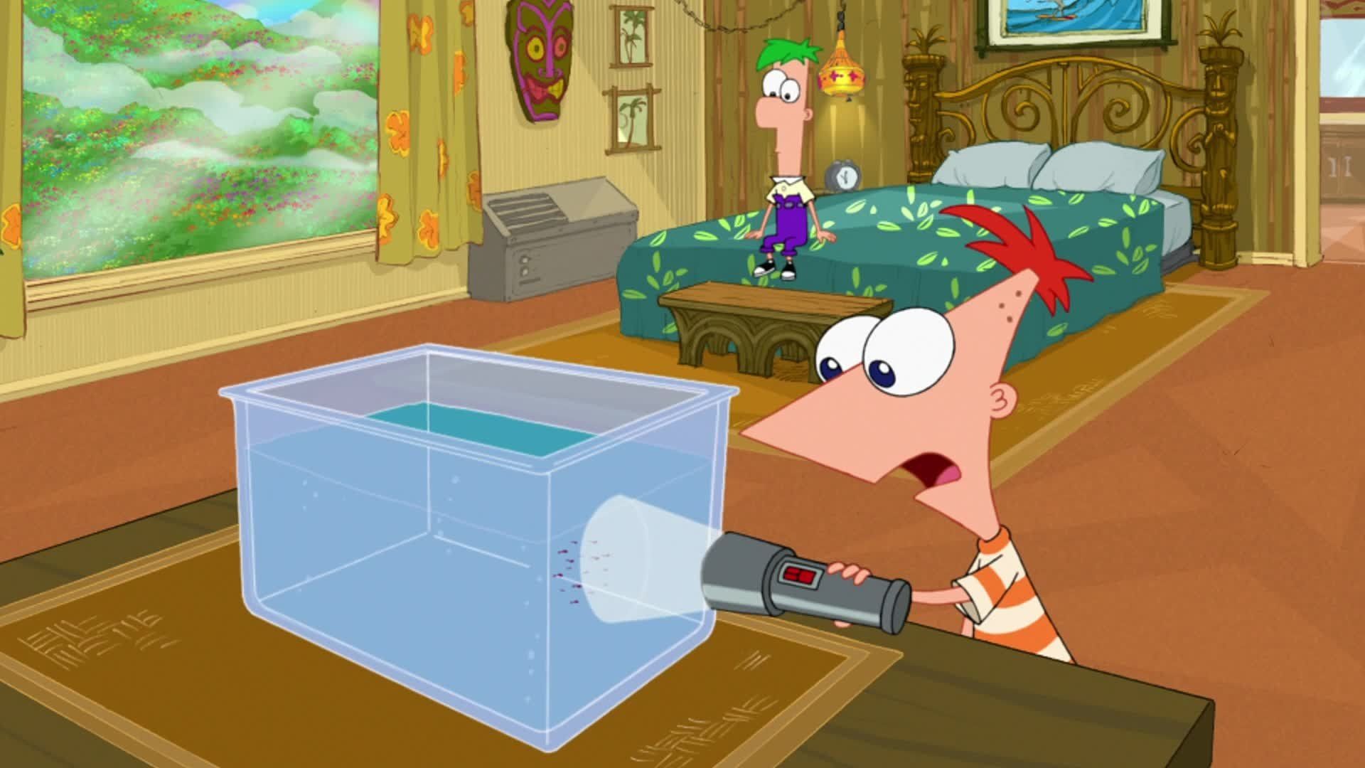 Phineas and Ferb background