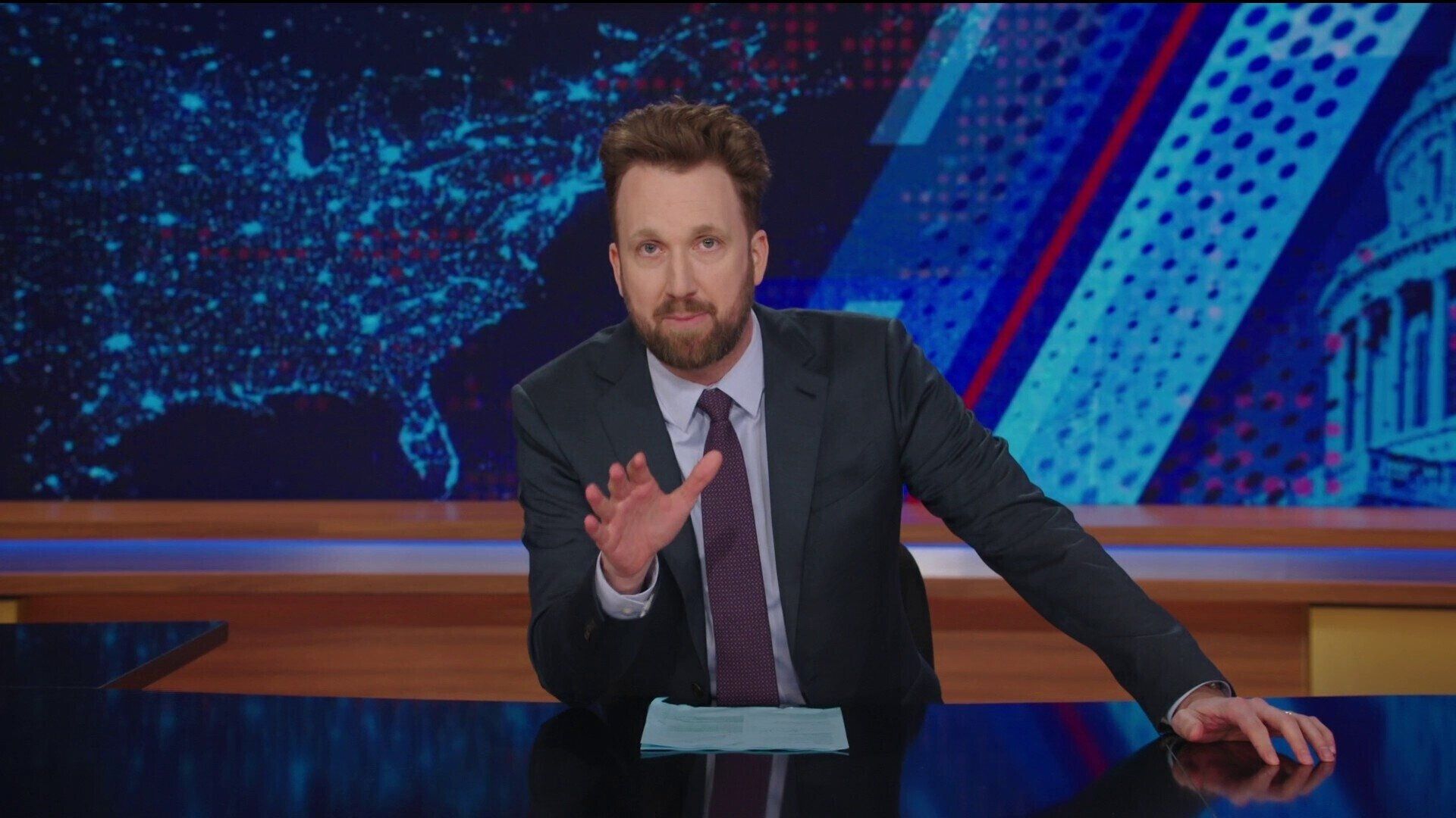 The Daily Show background