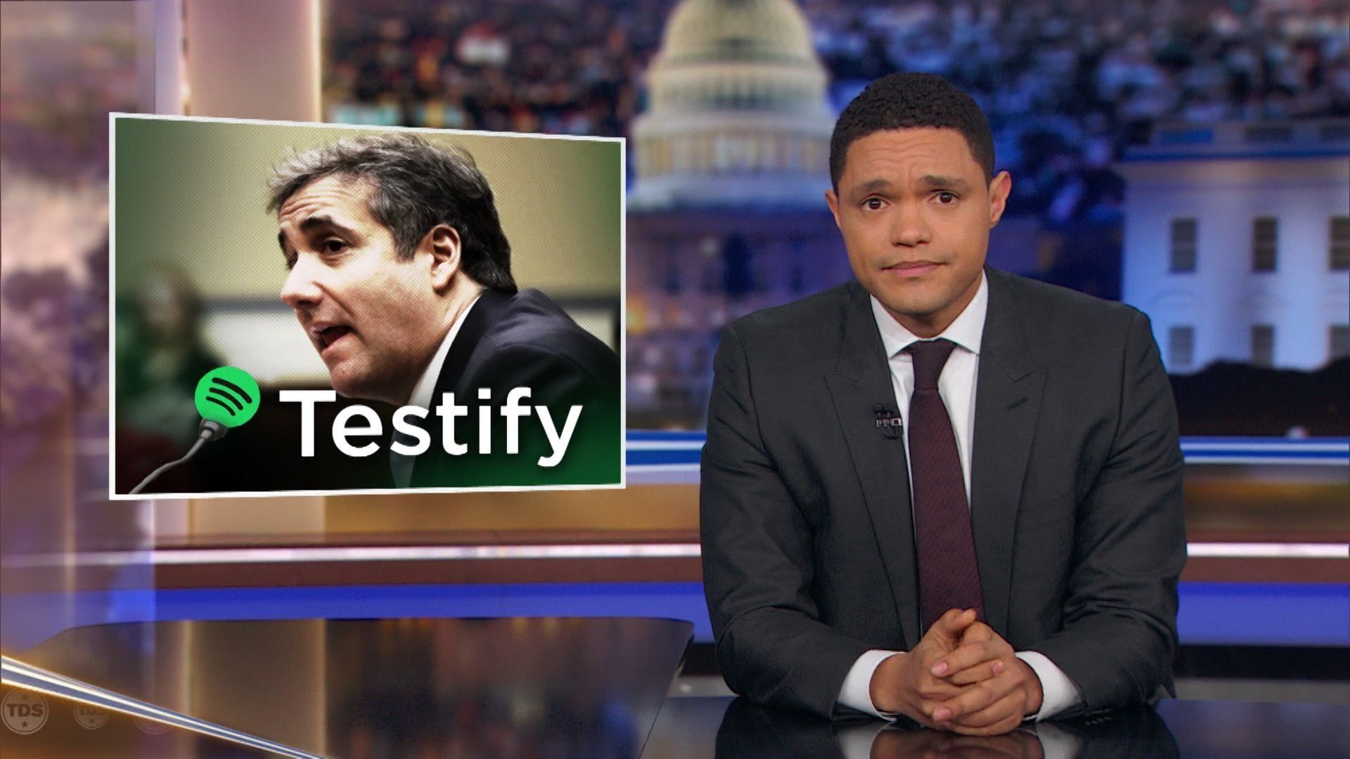 The Daily Show background