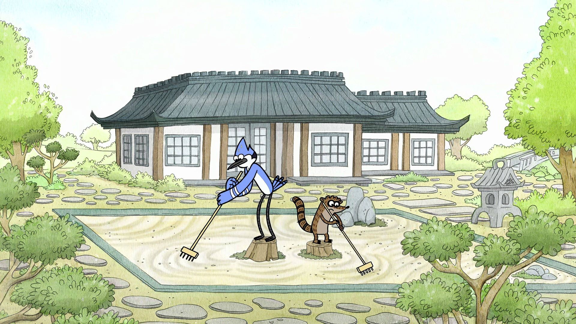 Regular Show background