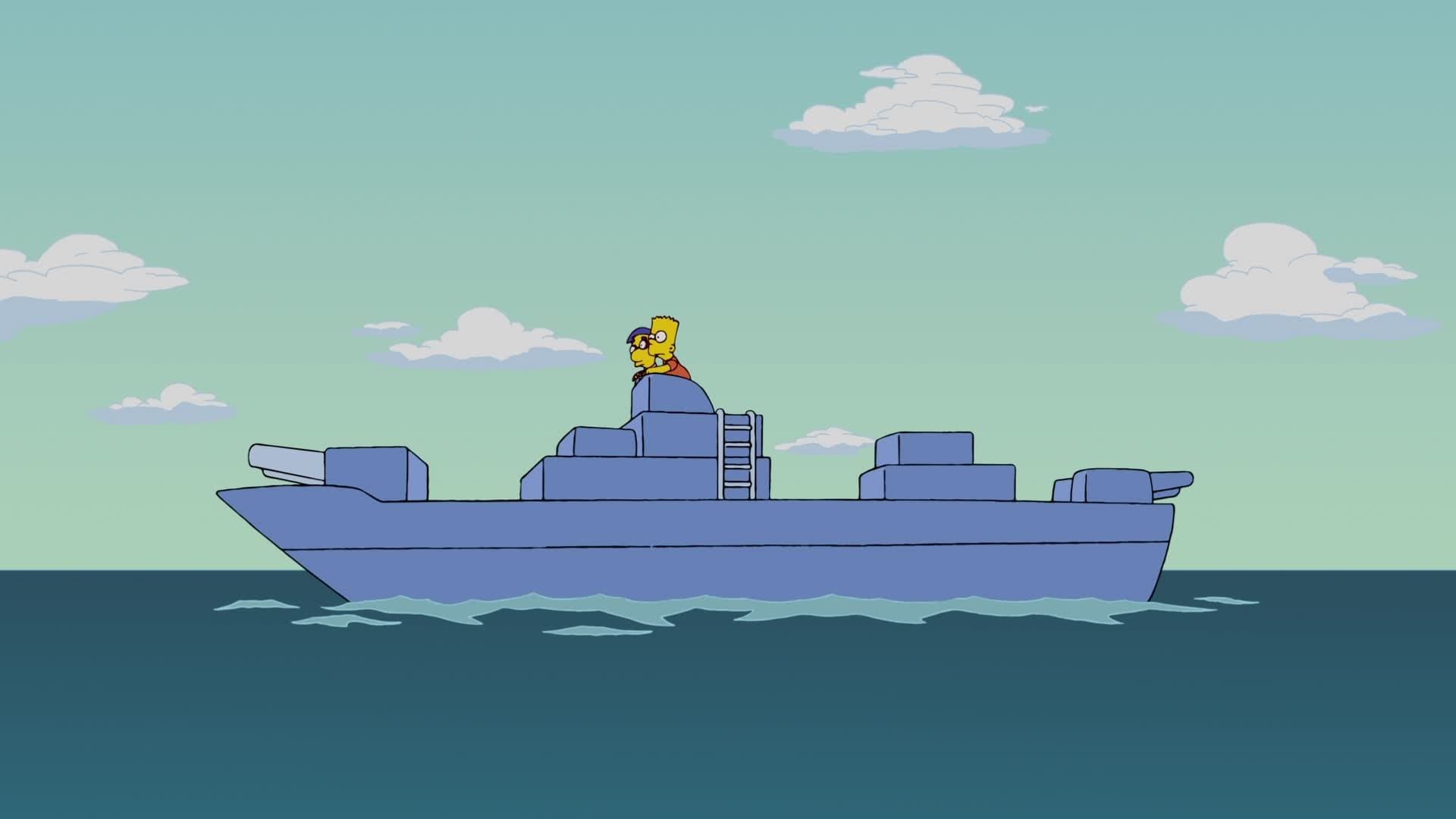 The Simpsons background