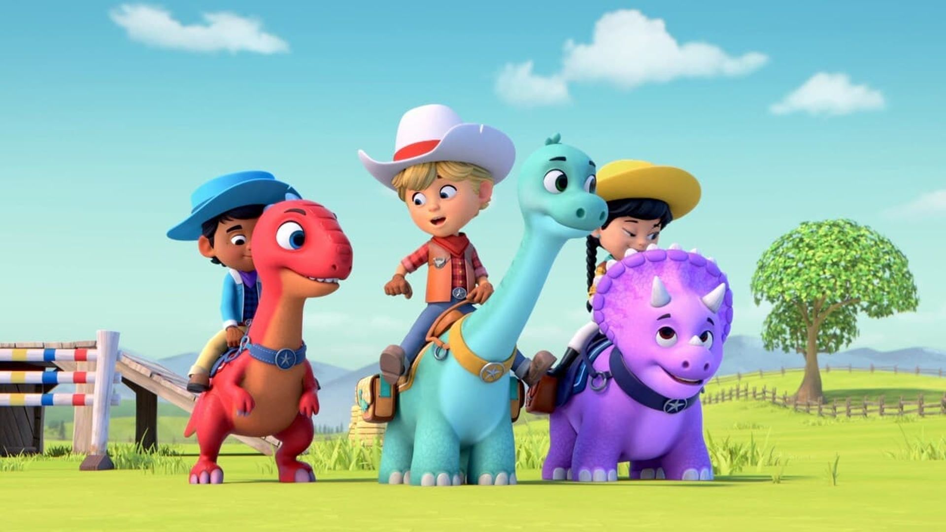 Dino Ranch background