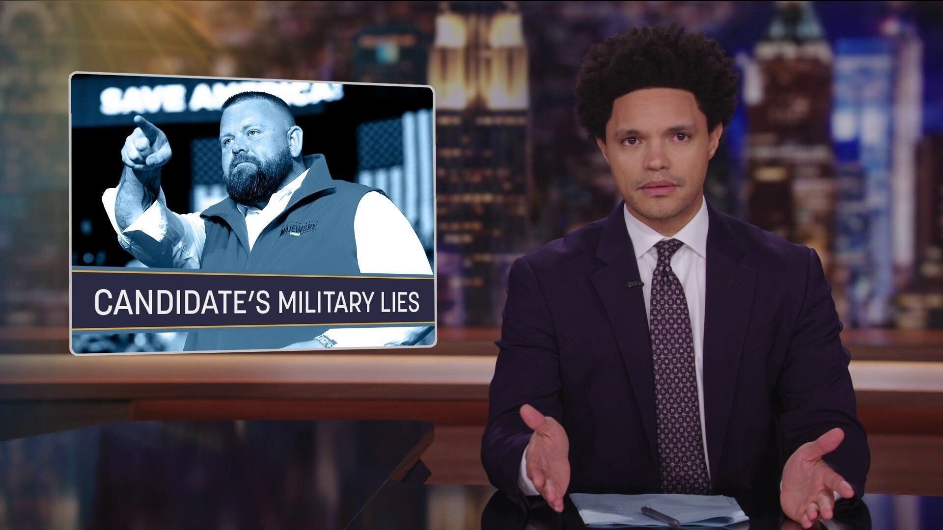 The Daily Show background