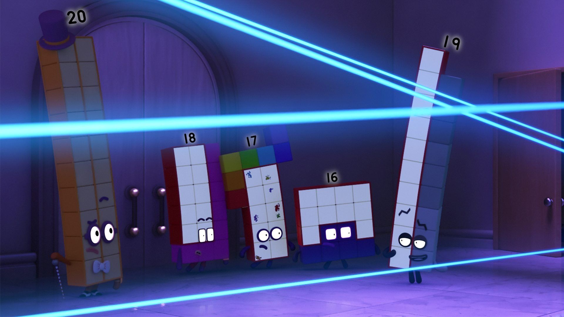 Numberblocks background