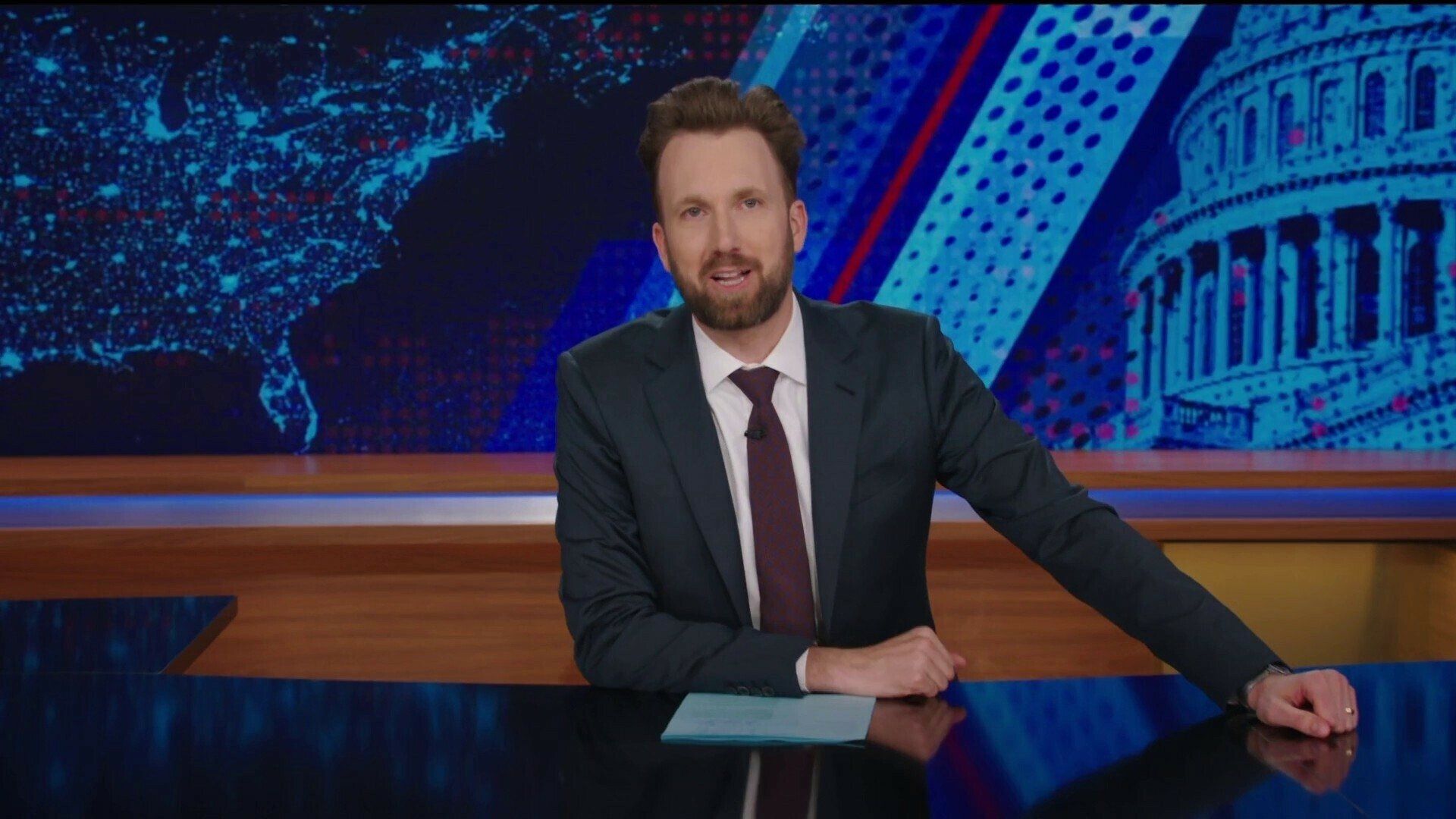 The Daily Show background
