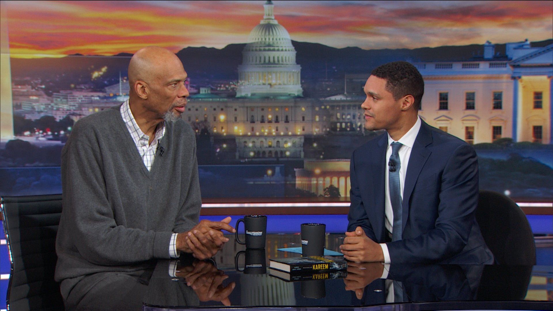 The Daily Show background