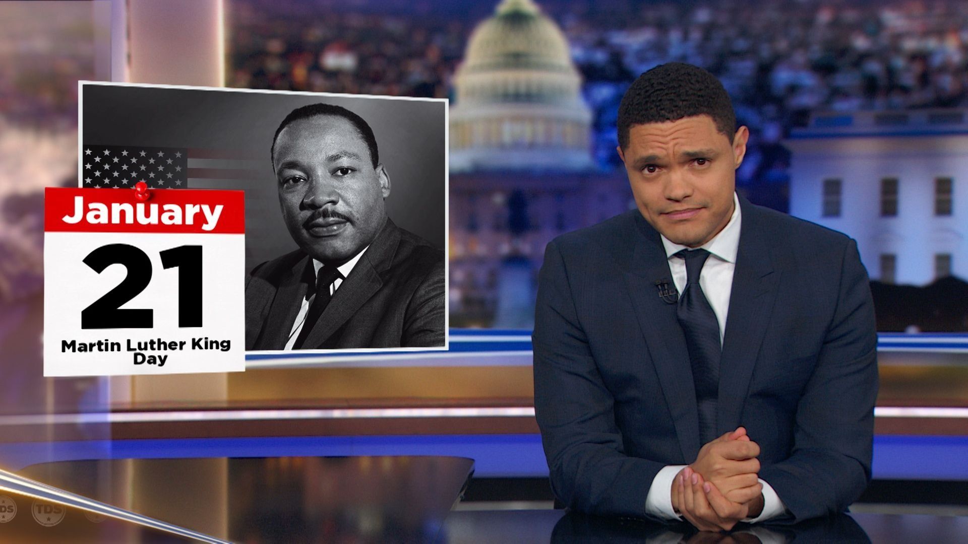 The Daily Show background
