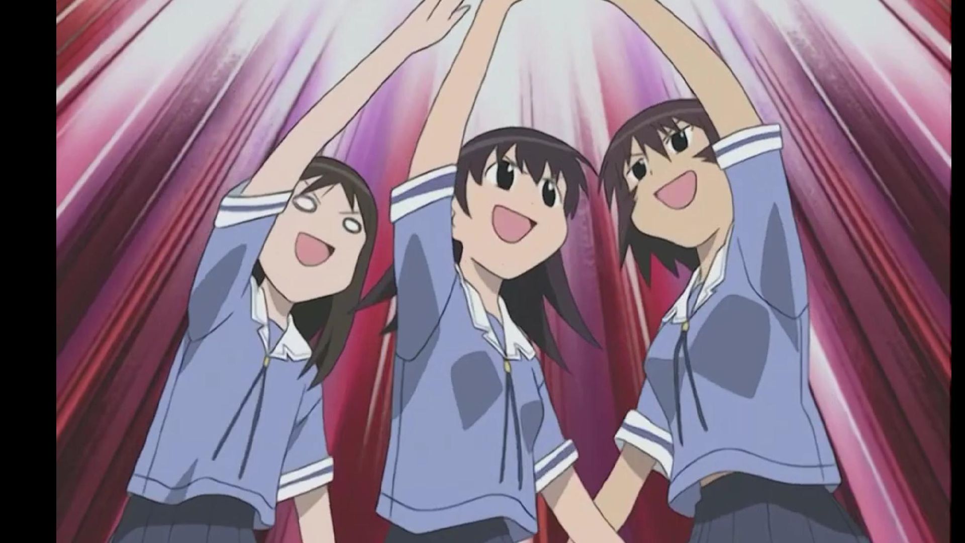 Azumanga Daioh: The Animation background