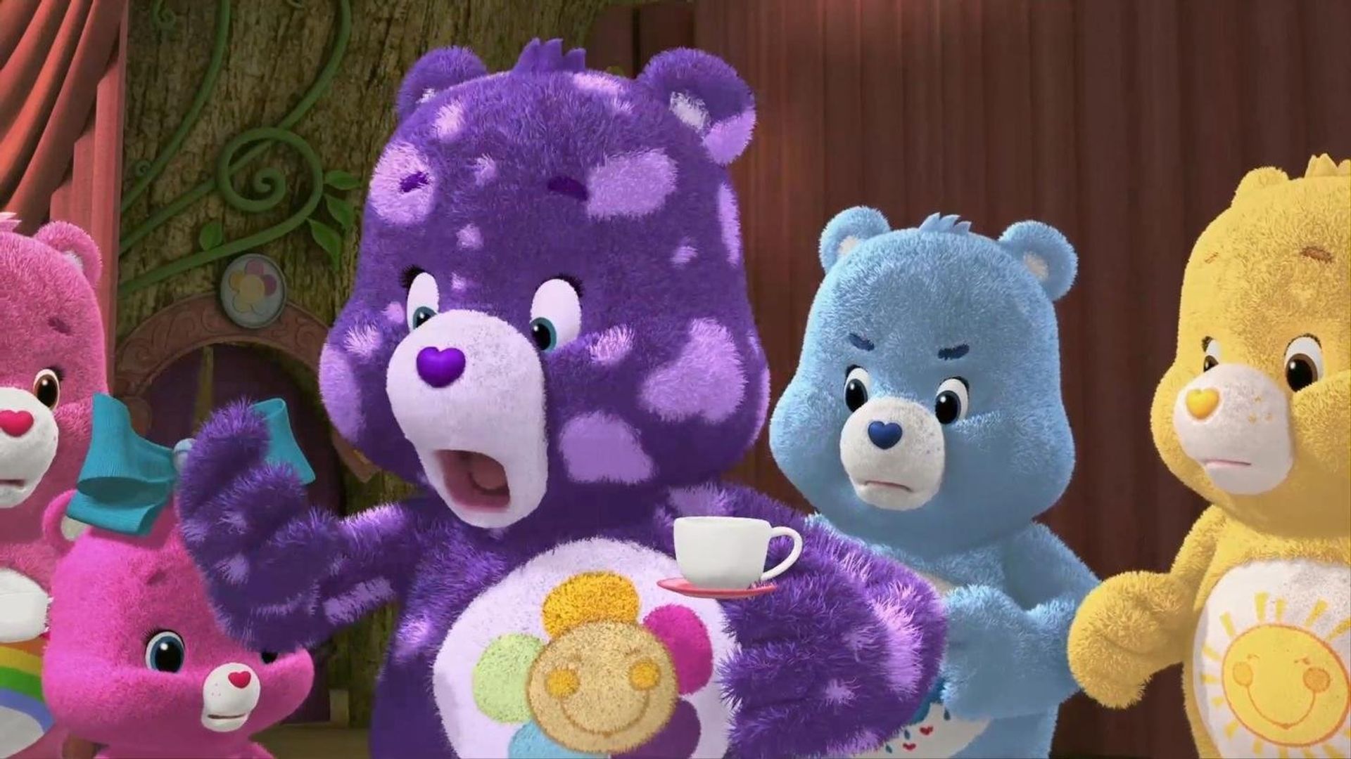 Care Bears: Adventures in Care-A-Lot background