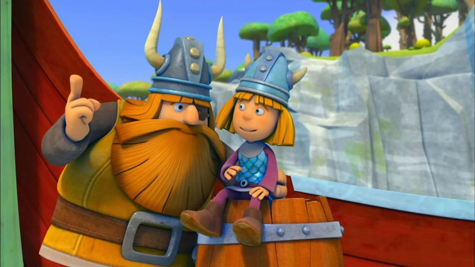 Vic the Viking background