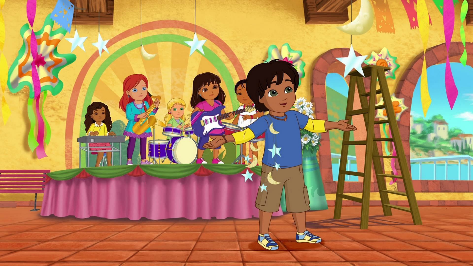 Dora and Friends: Into the City! background