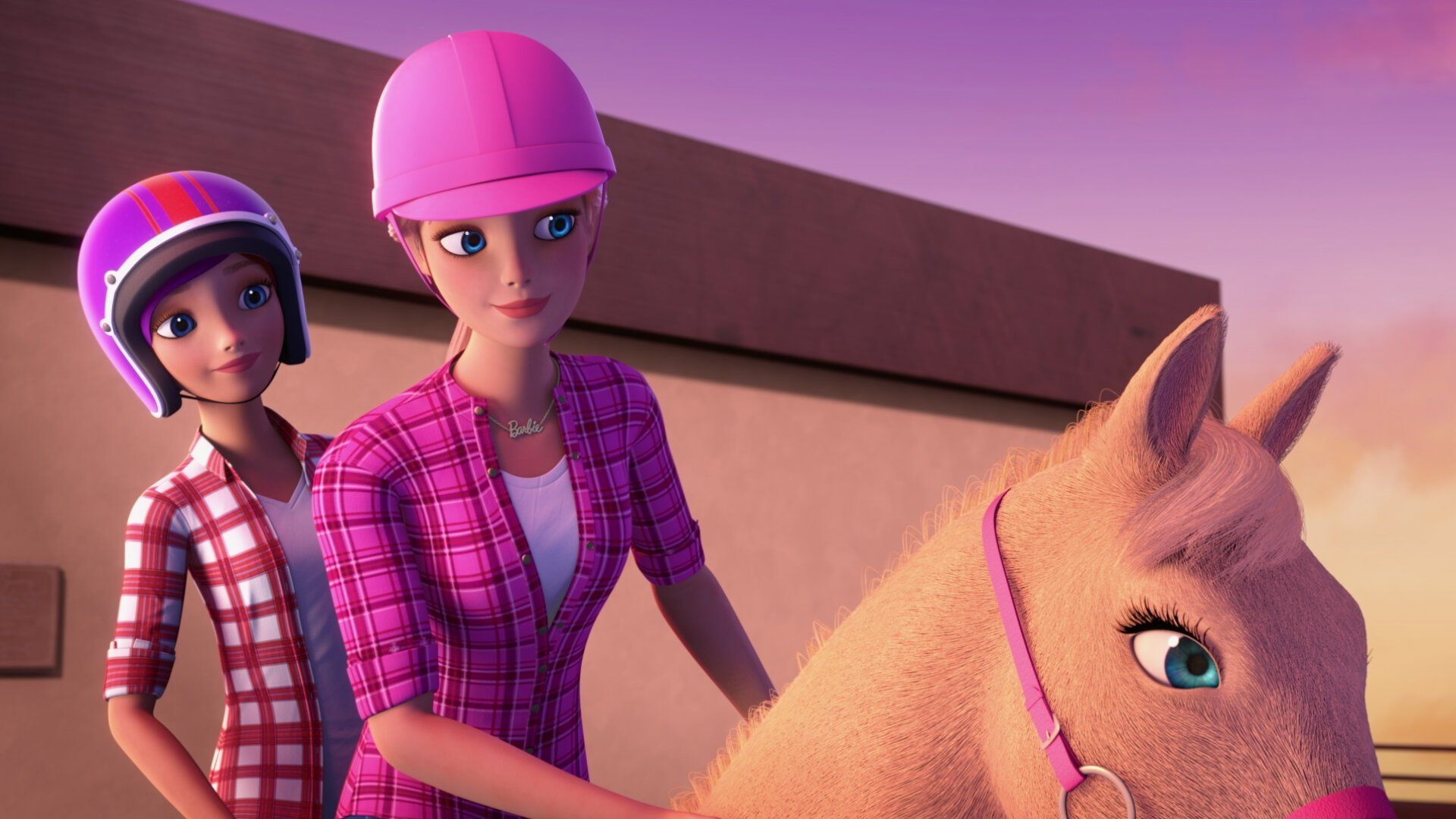 Barbie Dreamhouse Adventures background