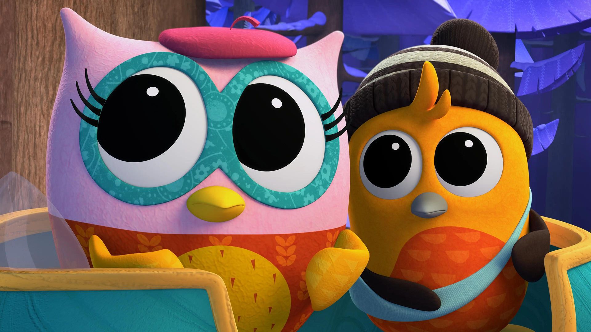 Eva the Owlet background
